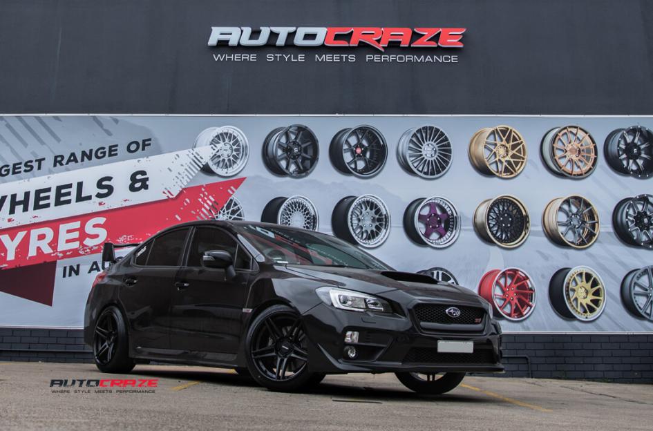 SUBARU WRX CC03R  MATTE BLACK